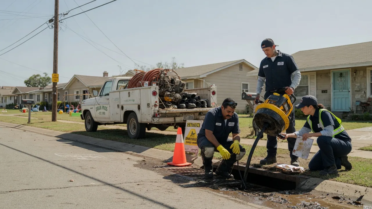 Drain Cleaning in Burlington, TX near me